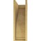 Ekena Millwork 8"W x 16"D x 24"H Classic Helena Rough Cedar Woodgrain TimberThane Corbel, Primed Tan CORUR08X16X24HELRCPR - alternate 6